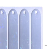 Silicone Mold for Bookmark Light & Shadow Crystal Epoxy Resin Craft DIY