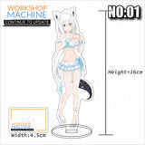 Hololive Swimsuit Acrylic Stand Desk Decoration