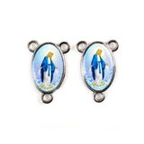Holy Immaculata Two Sided Rosary Centerpiece Our Lady of Grace