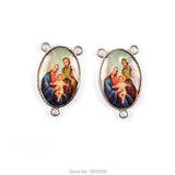 Holy Family Rosary Center Necklace