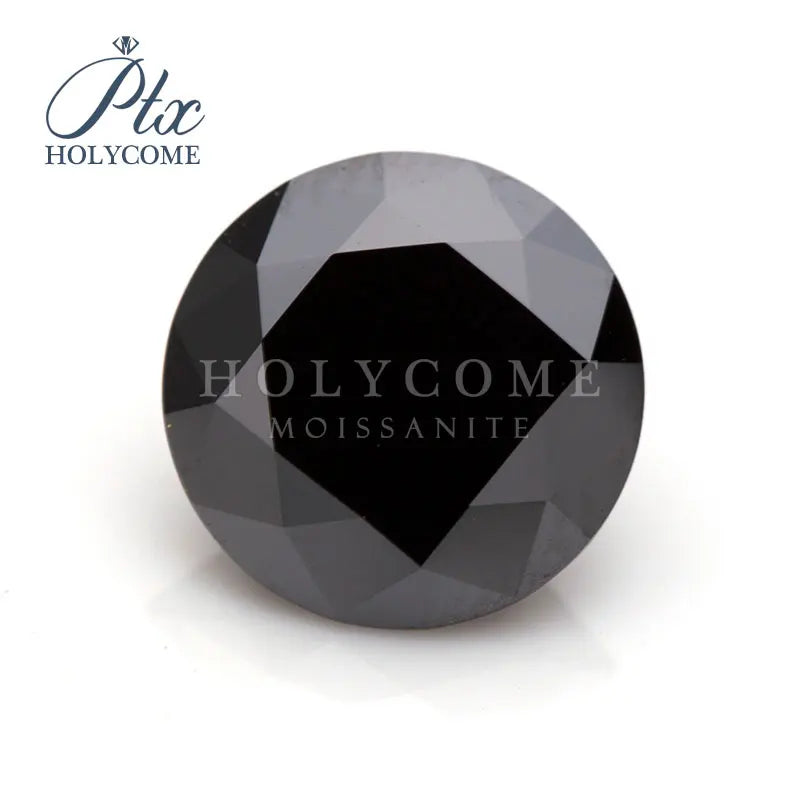 Certified 1ct Round Loose Moissanite Gemstone 0.7-2.9mm