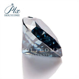Dark VVS1 Heart Cut Moissanite 4X4-20X20mm Lab Grown Loose Stone