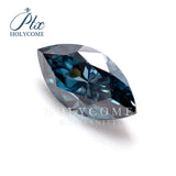 Certified 3x6-10x20mm Dark Marquise Cut VVS1 Moissanite
