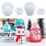Christmas Tree Storage Box Mold Snowman Casting Mould