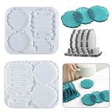 Crystal Epoxy Resin Mold Coaster Silicone Mould