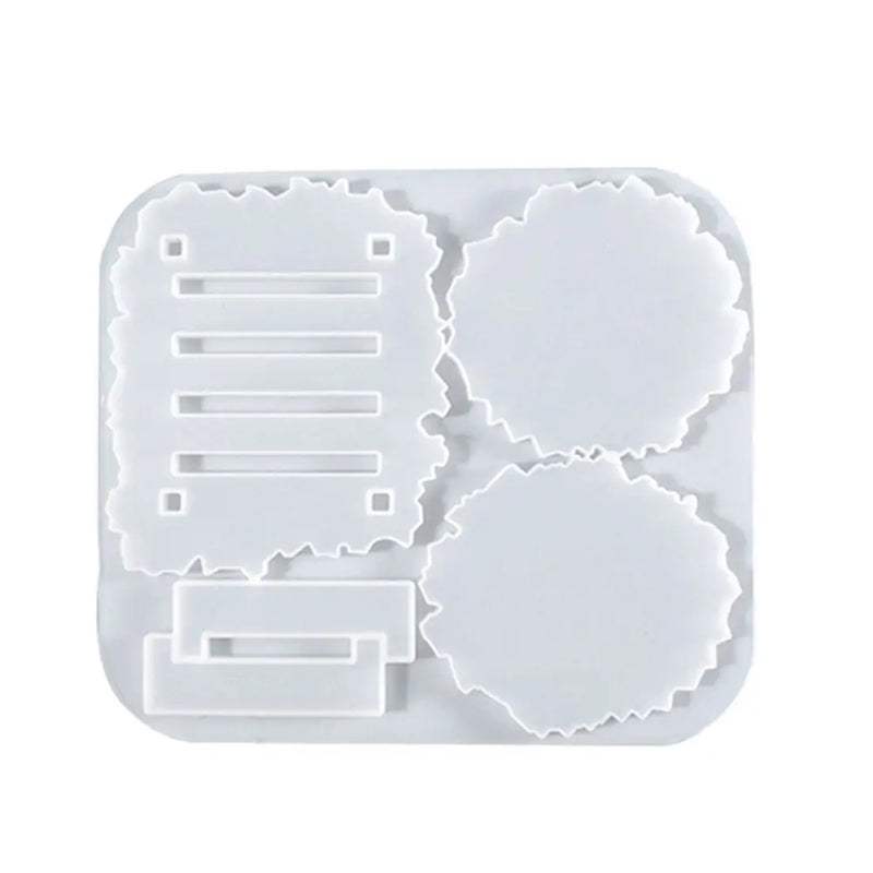Crystal Epoxy Resin Mold Coaster Silicone Mould
