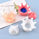 DIY Resin Craft Crown Silicone Mold for Earring Making