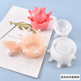 DIY Resin Craft Crown Silicone Mold for Earring Making