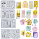 Geometry Cat's Claw Phone Silicone Epoxy Resin Mold DIY Keychain Pendant