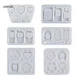 Geometry Cat's Claw Phone Silicone Epoxy Resin Mold DIY Keychain Pendant