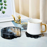 Bee Coaster Silicone Mold for DIY Epoxy Resin - Honeycomb Design