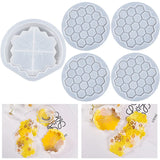 Honeycomb Coaster Epoxy Resin Mold DIY Home Decor