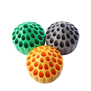 Honeycomb Rotating Tool Box 35 Holes Stainless Steel Base Tool Holder