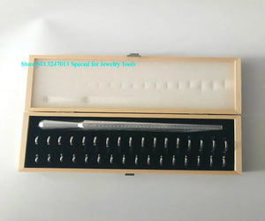 Hong Kong Ring Sizer Mandrel Set for Jewelry Tools