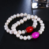 Honghong Temperament Personality Pearl Bracelet Bride Wedding Gift