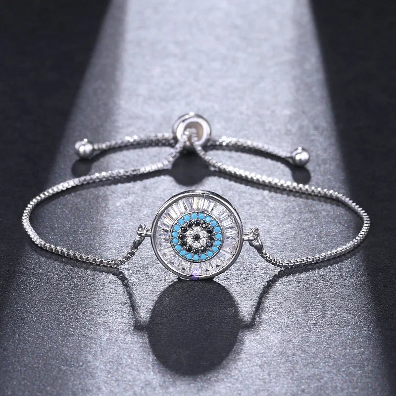 Zircon Girl Personality Bracelet, Adjustable, Party Jewelry