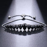Zircon Water Drop Bracelet Adjustable Street Photo Dating Gift