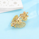 Silver Freshwater Pearl Bird Brooch for Women