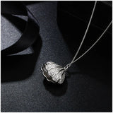 Hongye 925 Silver Pearl Pendant Women Necklace Mother of Pearl Jewelry