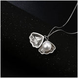 Hongye 925 Silver Pearl Pendant Women Necklace Mother of Pearl Jewelry