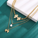 Adjustable Natural Pearls Pendant Chain For Women Delicate Hot