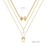 Adjustable Natural Pearls Pendant Chain For Women Delicate Hot