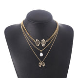 Adjustable Natural Pearls Pendant Chain For Women Delicate Hot