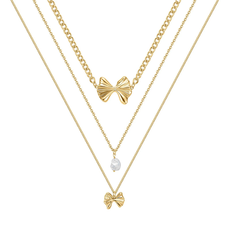 Adjustable Natural Pearls Pendant Chain For Women Delicate Hot