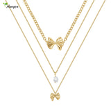 Adjustable Natural Pearls Pendant Chain For Women Delicate Hot