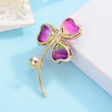 Freshwater Pearl CZ Flower Brooch 925 Silver Wedding Bouquet Accessories