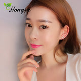 Moon Shape Pearl Clip Earrings 925 Sterling Silver Fine Jewelry
