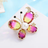 Butterfly Freshwater Pearl 925 Brooch for Women