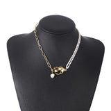 Vintage Style Natural Pearls Pendant Necklace for Women