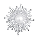 Freshwater Pearl Flower Brooch Vintage Brooches Pins
