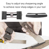 Chisel Sharpening Jig & Angle Tool Set