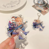 Honkai Star Rail Anime KeyChain Yanqing Game Role Men Key Chain Women Creative