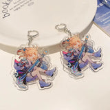 Honkai Star Rail Anime KeyChain Yanqing Game Role Men Key Chain Women Creative