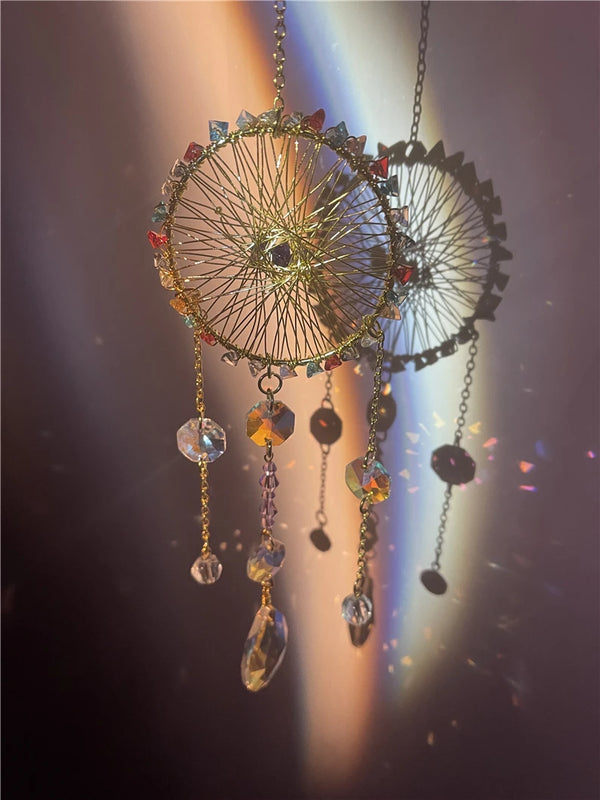 Aventurine Suncatcher Rainbow Prism Window Catcher