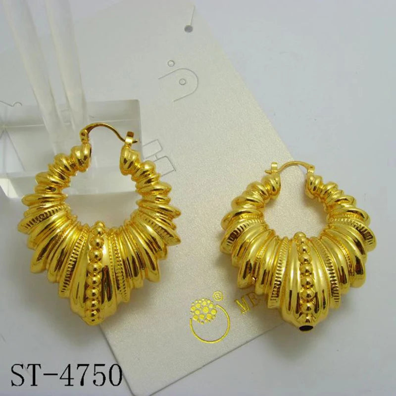 High Jewelry Hoop Earrings for Women