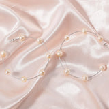 Freshwater Pearl 925 Silver Large Circle Hoop Earrings Gift Jewelry