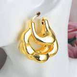 Copper African Hoop Earrings Dubai Drop Earrings