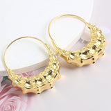 Copper African Hoop Earrings - Dubai Drop Earrings