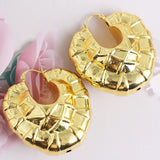 Copper African Hoop Earrings Women Girls Dubai Drop Earrings
