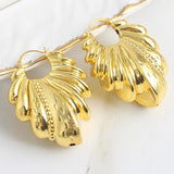 Copper African Hoop Earrings for Women Girls