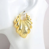 Copper African Hoop Earrings for Women Girls