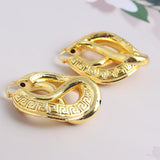 Copper African Hoop Earrings for Women Girls Drop Earrings