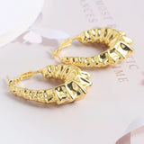 African Hoop Earrings for Women Girls Dubai Drop Earrings
