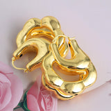 Copper African Hoop Earrings Dubai Drop Earrings