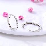 Silver Hoop Earrings for DIY Fine Jewelry Making