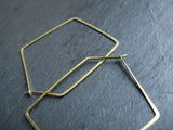 Hoop Earrings Charm Hammered Filled/925 Silver Brincos Pendientes